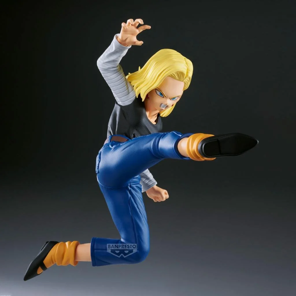 DRAGON BALL Z - Android 18 & Mr. Satan - Figure Match Makers 11 & 8cm